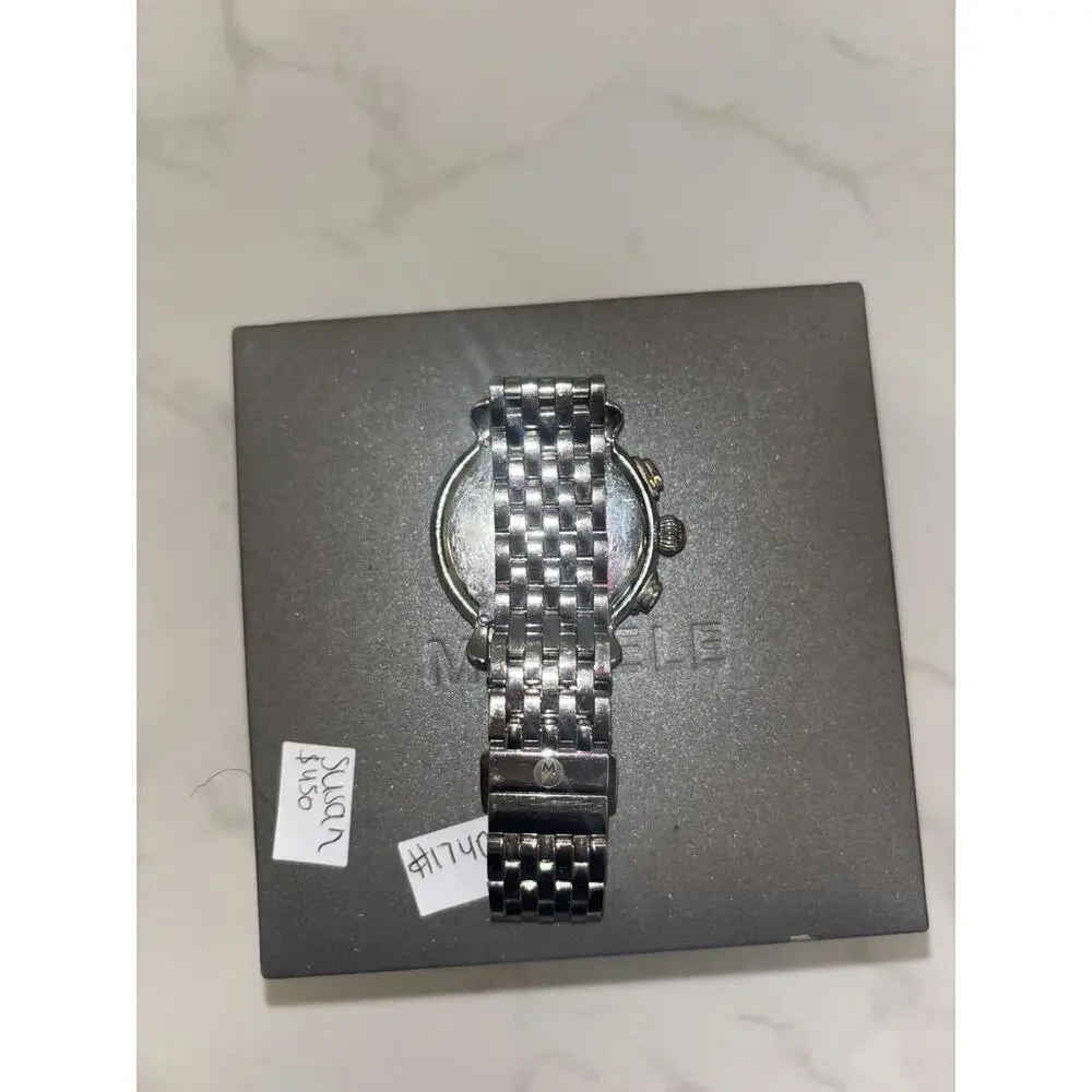 Michele Stainless Steel Watch - Excellent Condition
